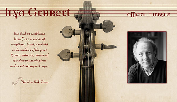 Ilya Grubert website, www.ilyagrubet.com