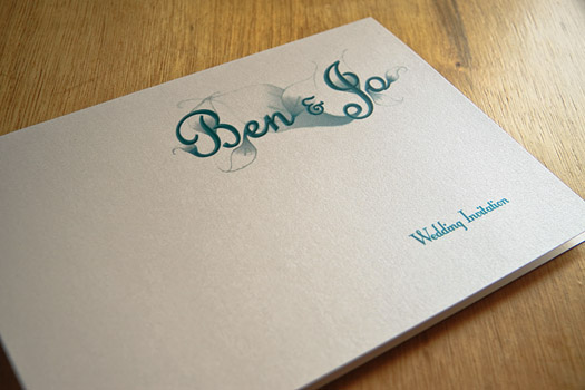 Wedding invitation design